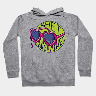 Shet ang Inet Heart Shades Hoodie